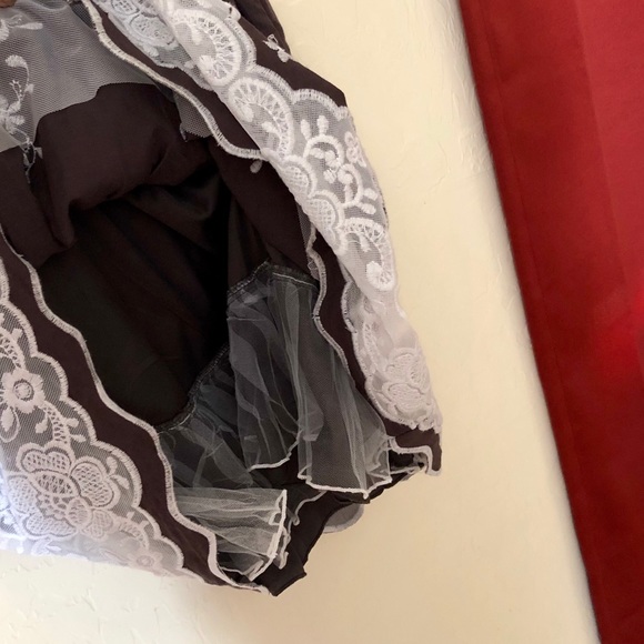 NEW Speechless gray and white Dress - Picture 6 of 7